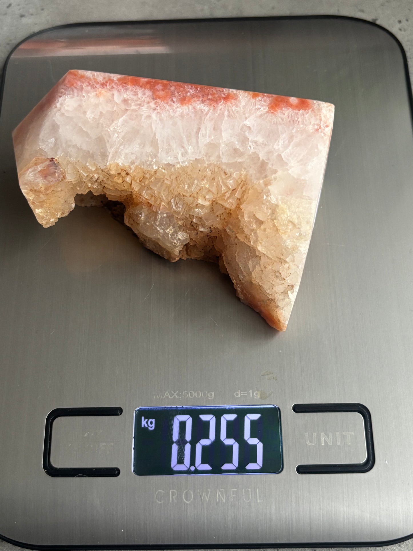 DRUZY CARNELIAN OBELISK T62