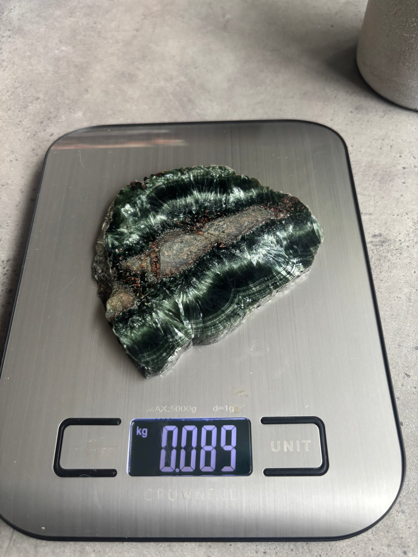 SERAPHANITE SLAB F72