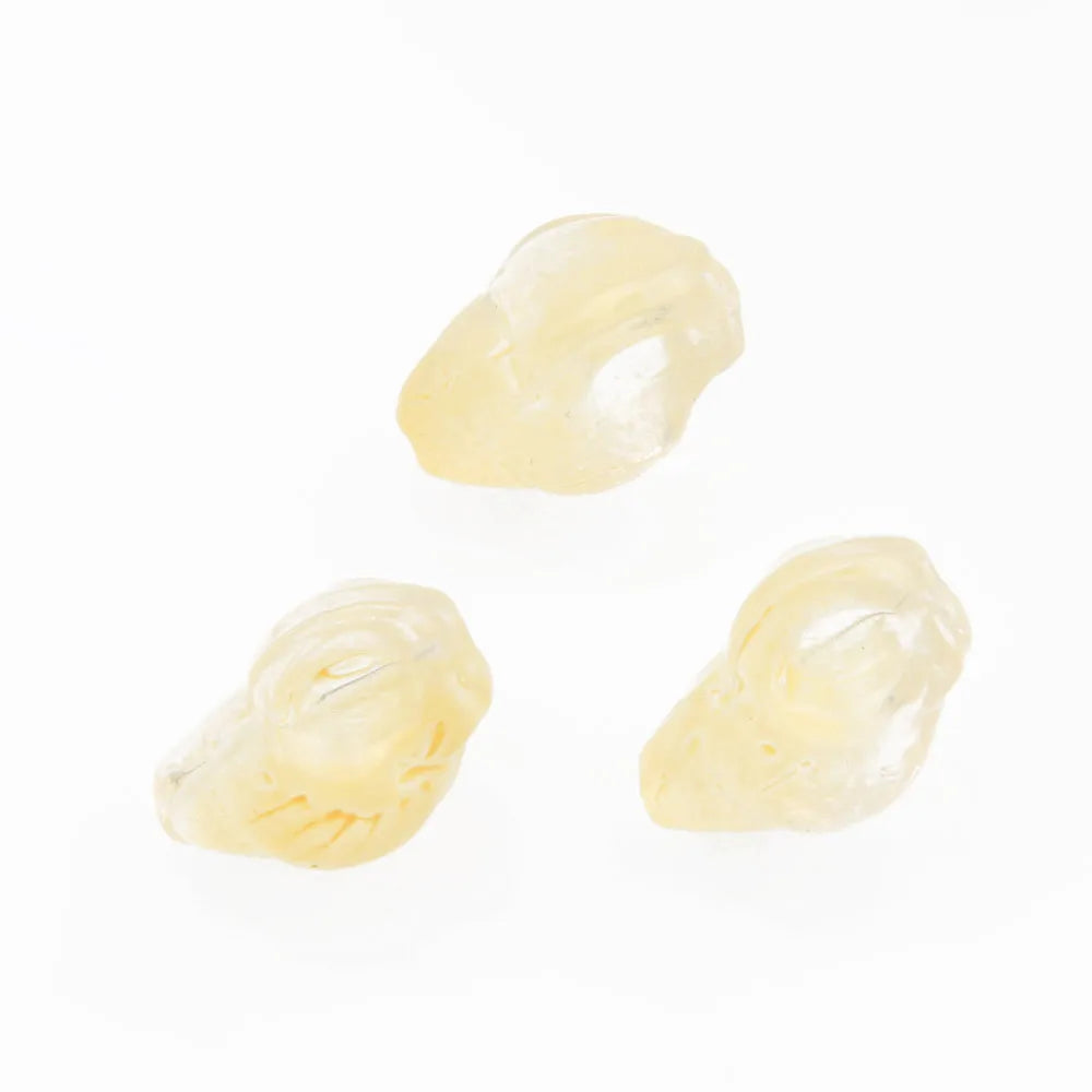 30pcs Glass Conch Shell Beads