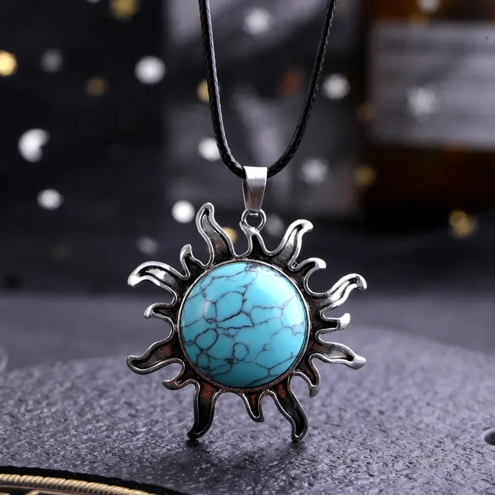 Sun Pendant Necklace