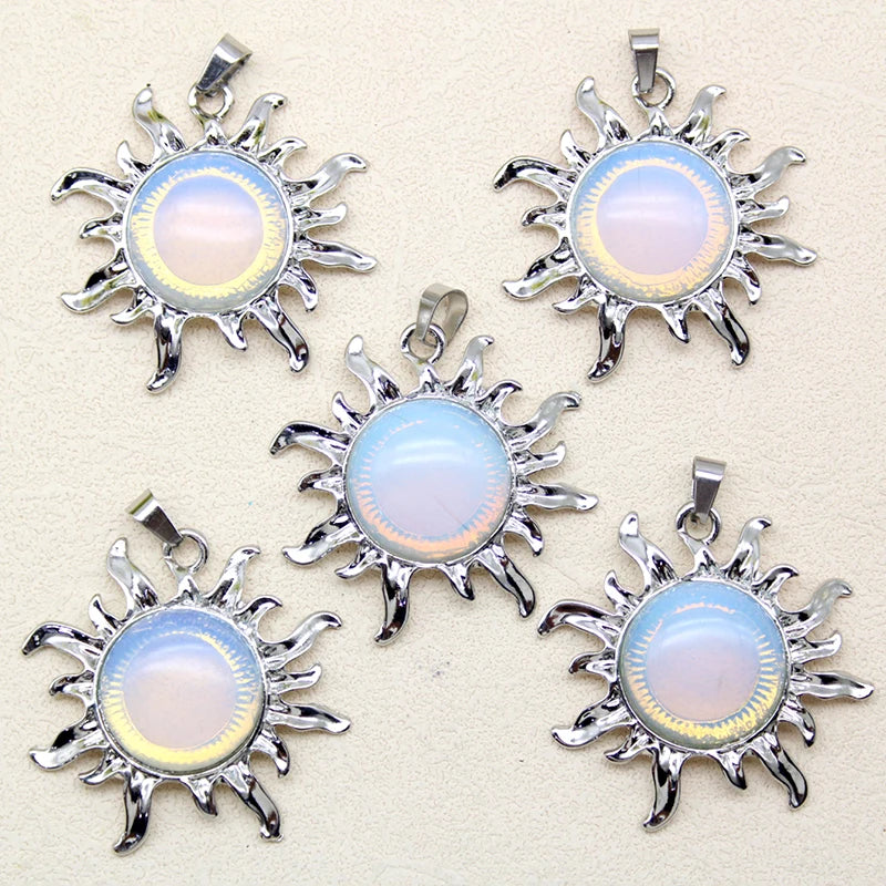 16 Pieces Vintage 90's Sun Flower Pendant