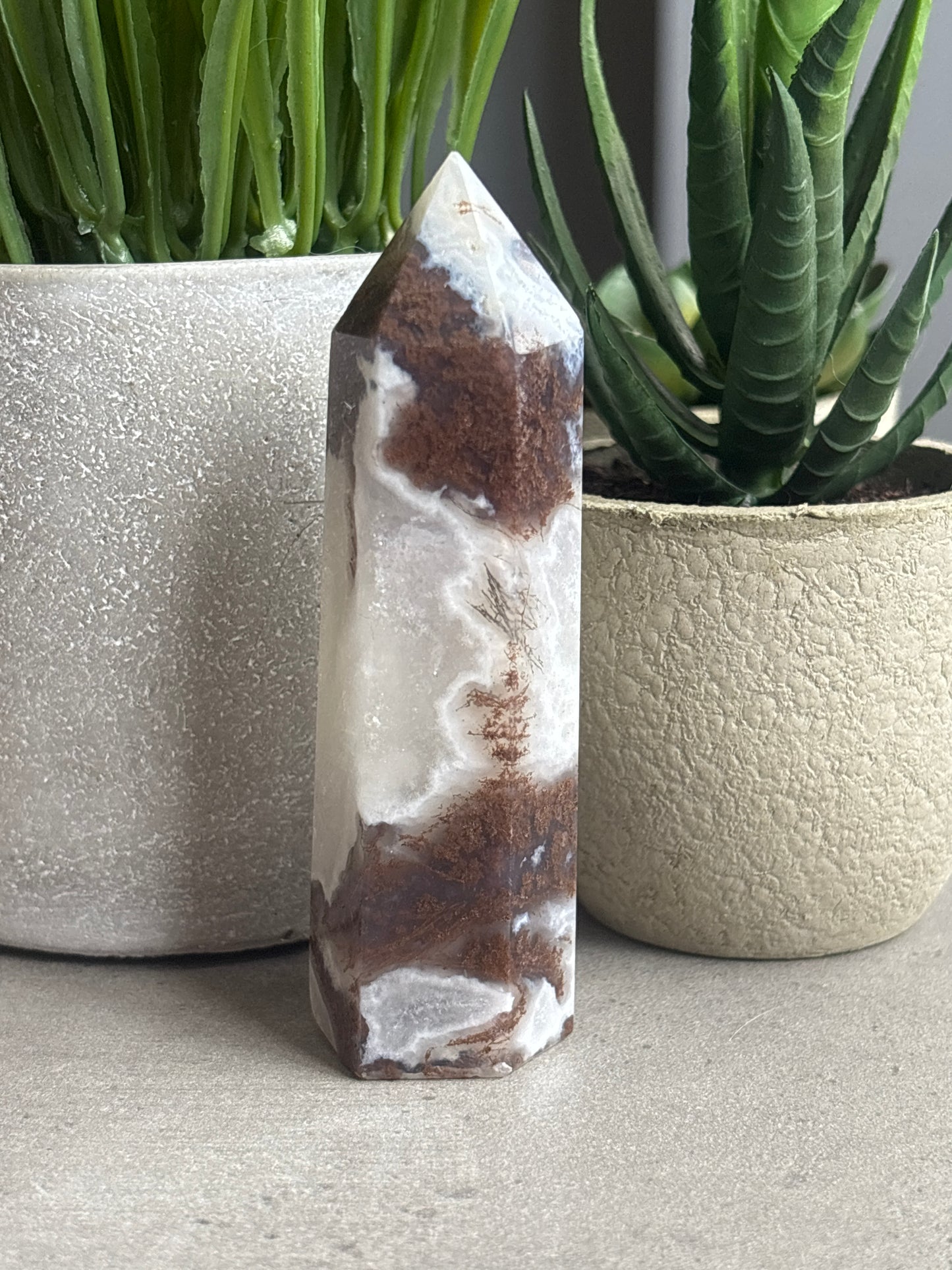 MOSS AGATE TOWERS 50% OFF