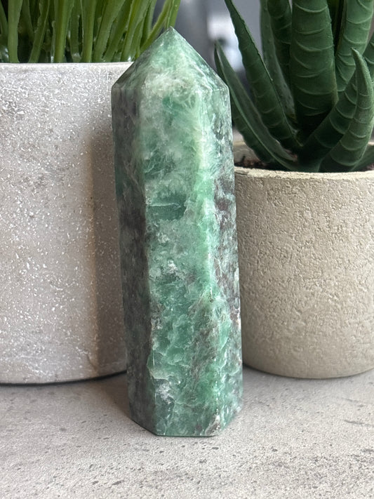 GREEN ZEBRA JASPER TOWERS 50% OFF