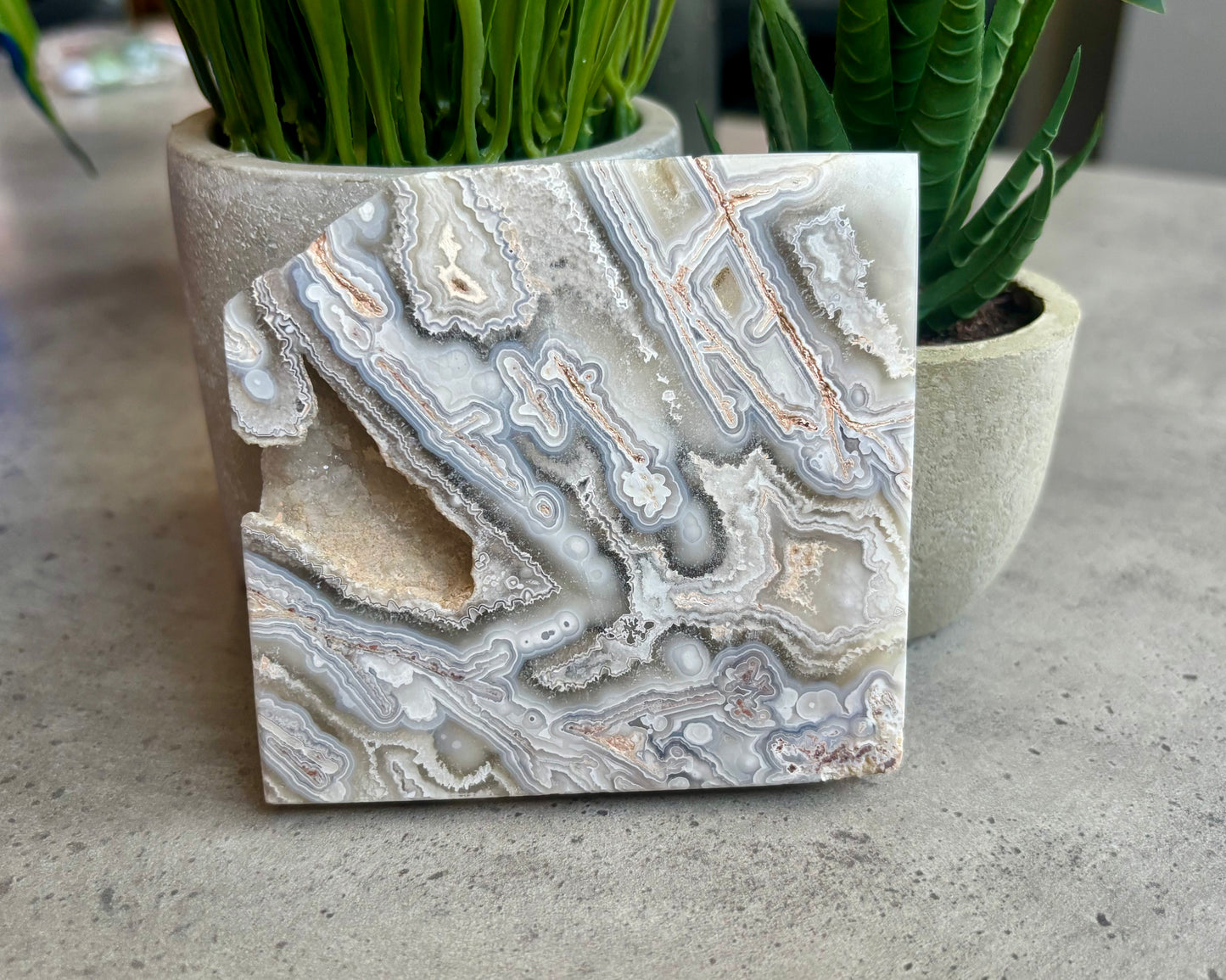 MEXICAN CRAZY LACE AGATE SLABS 50% OFF