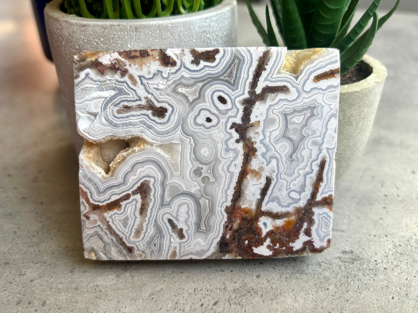 MEXICAN CRAZY LACE AGATE SLABS 50% OFF