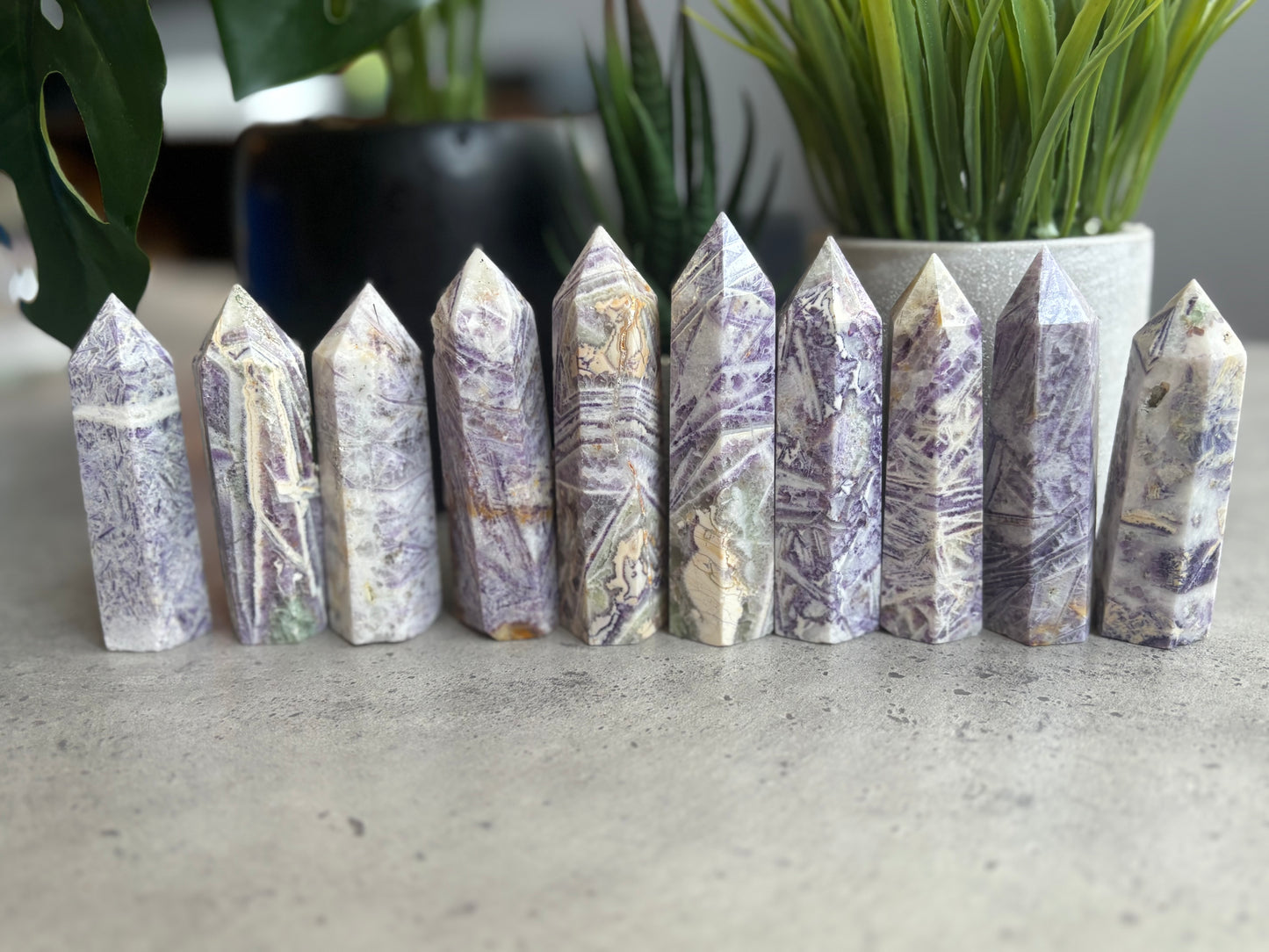 PURPLE HACKMANITE TOWERS 50% OFF