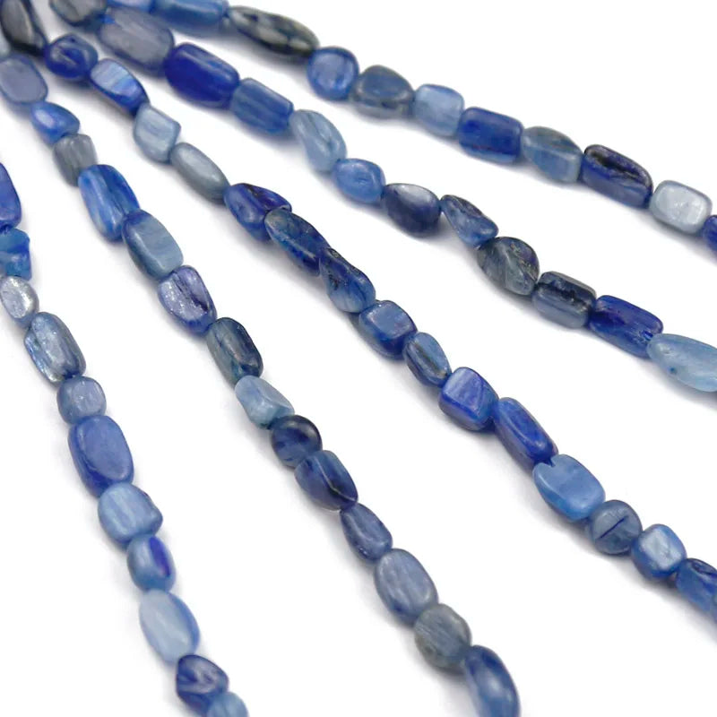 Natural Irregular Blue Kyanite Bead Strand