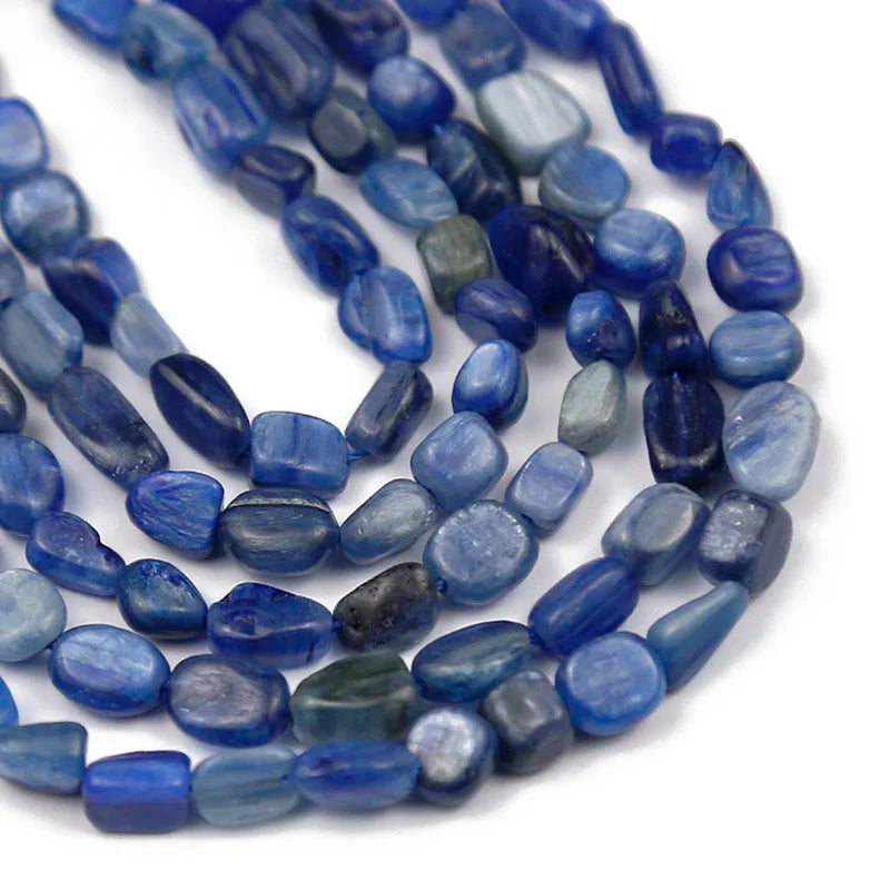 Natural Irregular Blue Kyanite Bead Strand