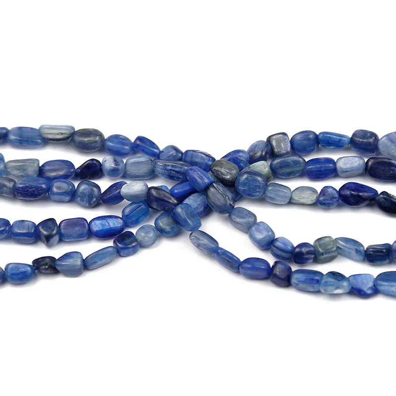 Natural Irregular Blue Kyanite Bead Strand