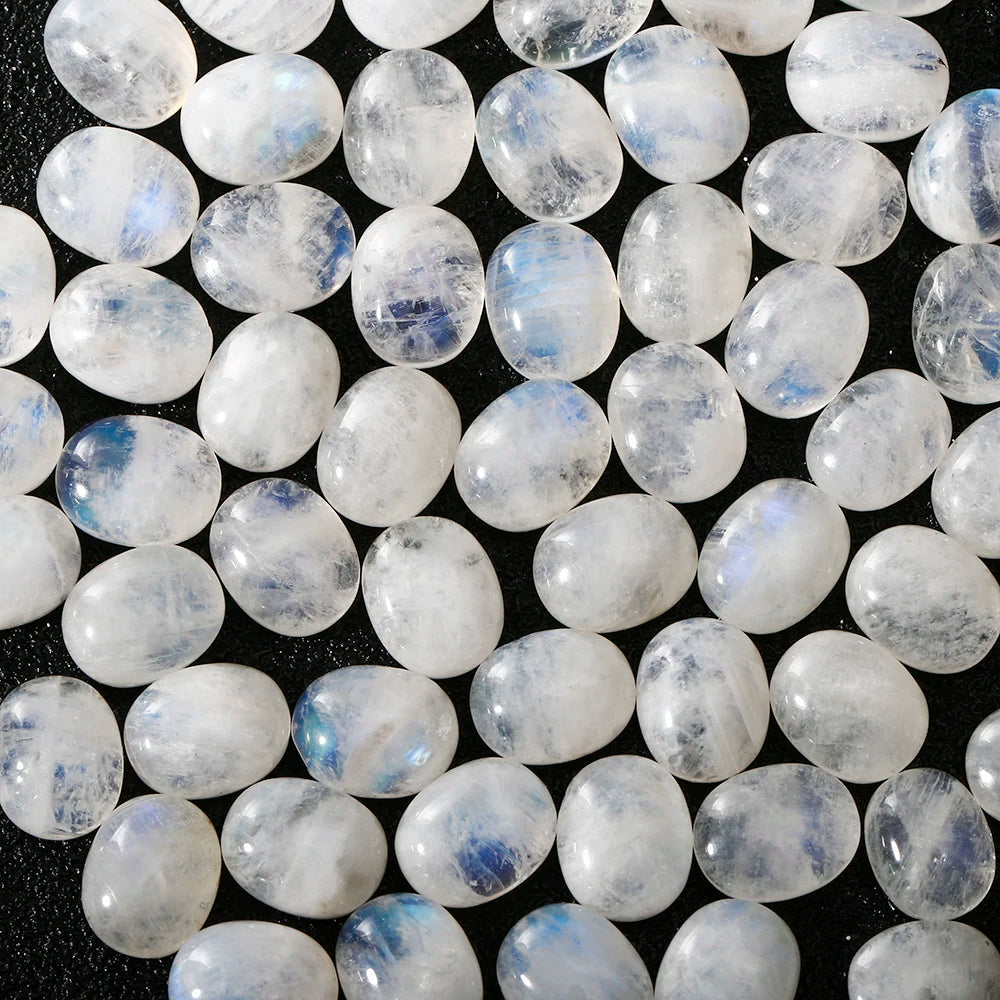 7.8-8.6 CT Oval Cut Natural Moonstone 11x17MM (5pcs)