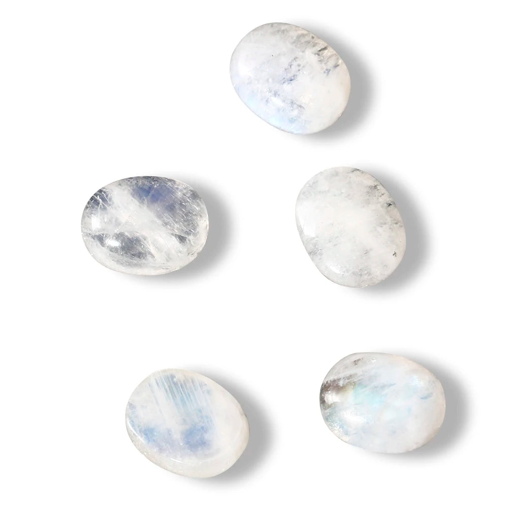 7.8-8.6 CT Oval Cut Natural Moonstone 11x17MM (5pcs)