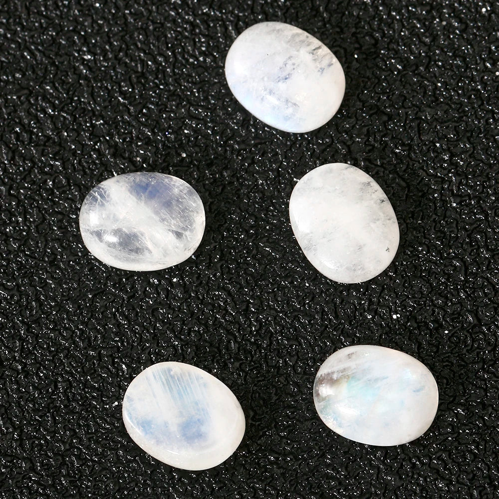 7.8-8.6 CT Oval Cut Natural Moonstone 11x17MM (5pcs)