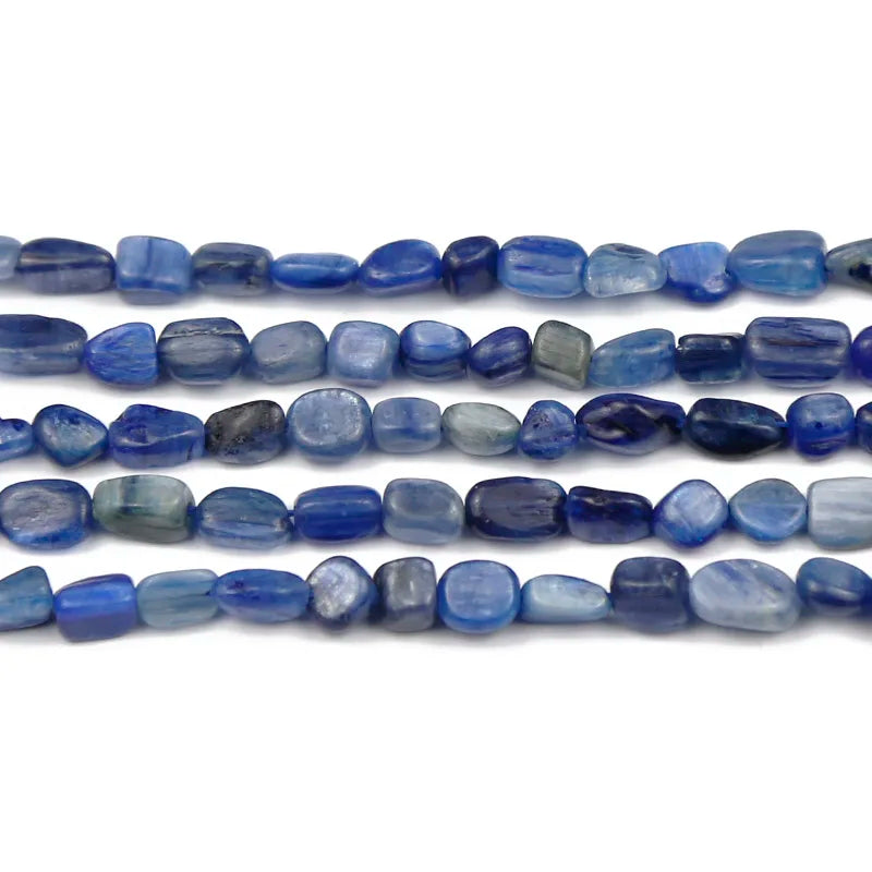 Natural Irregular Blue Kyanite Bead Strand