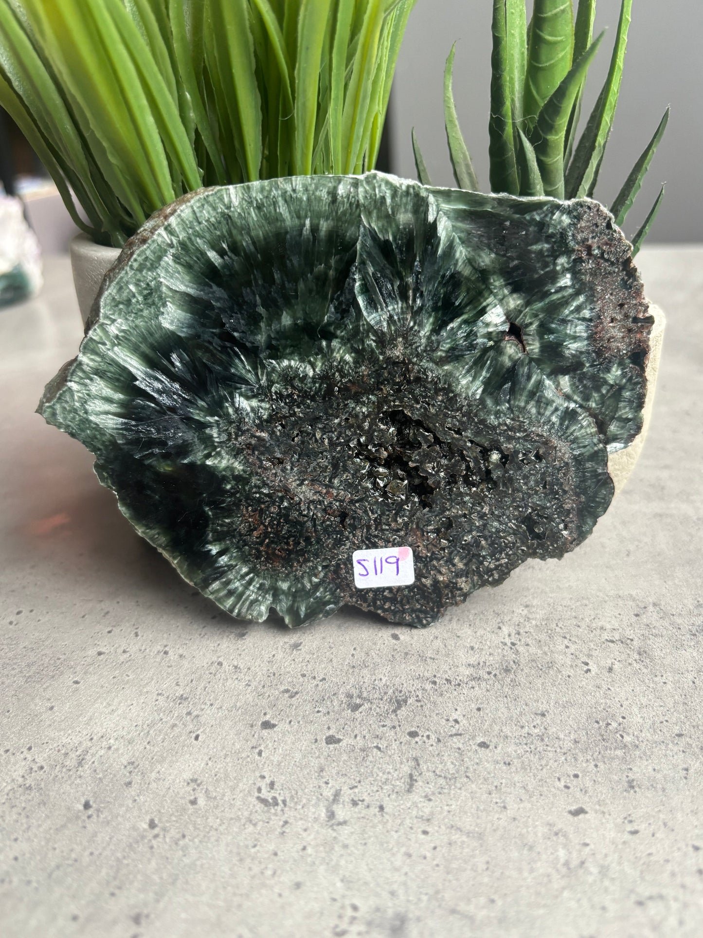 SERAPHANITE SLAB S119