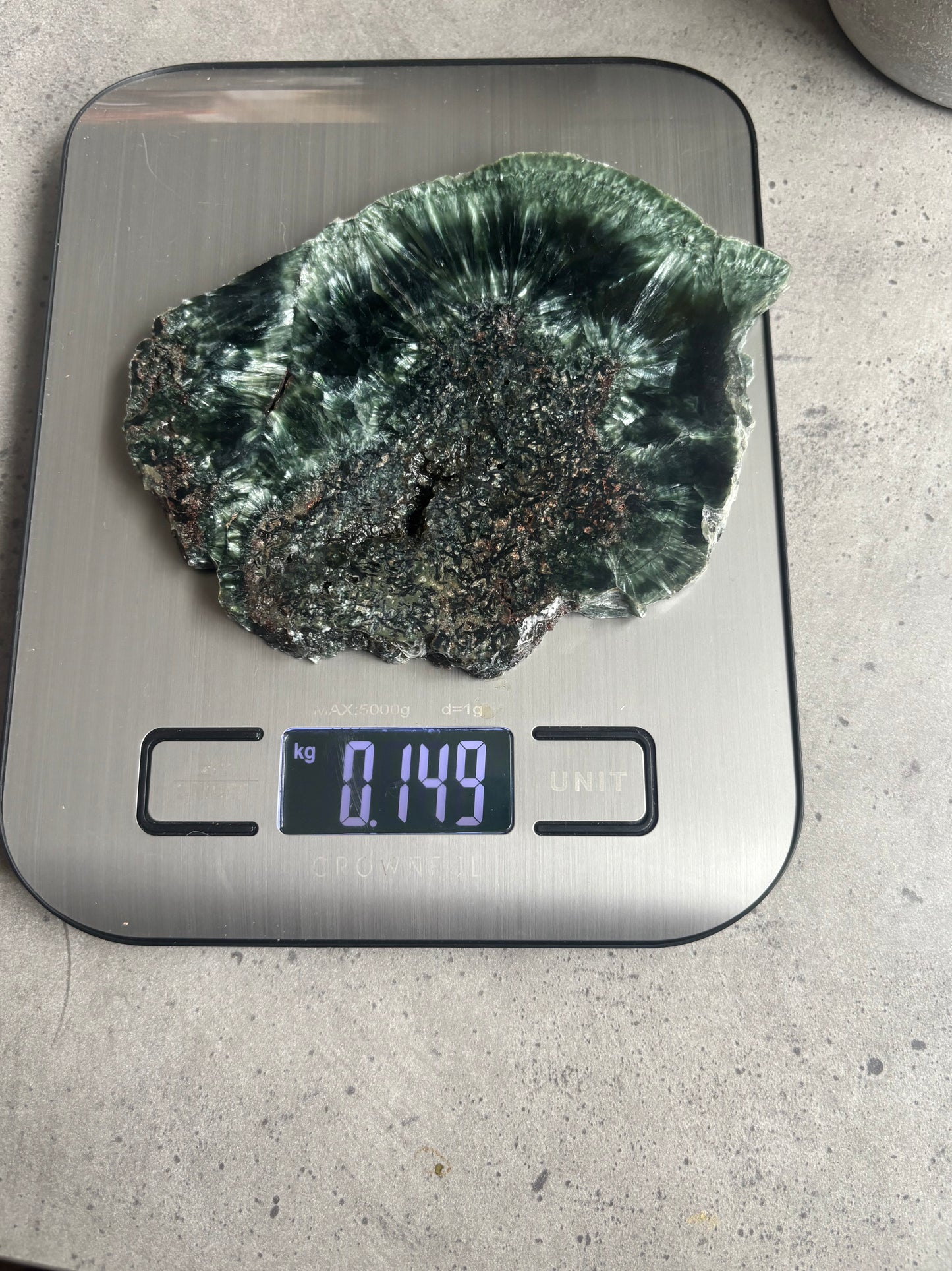 SERAPHANITE SLAB S119