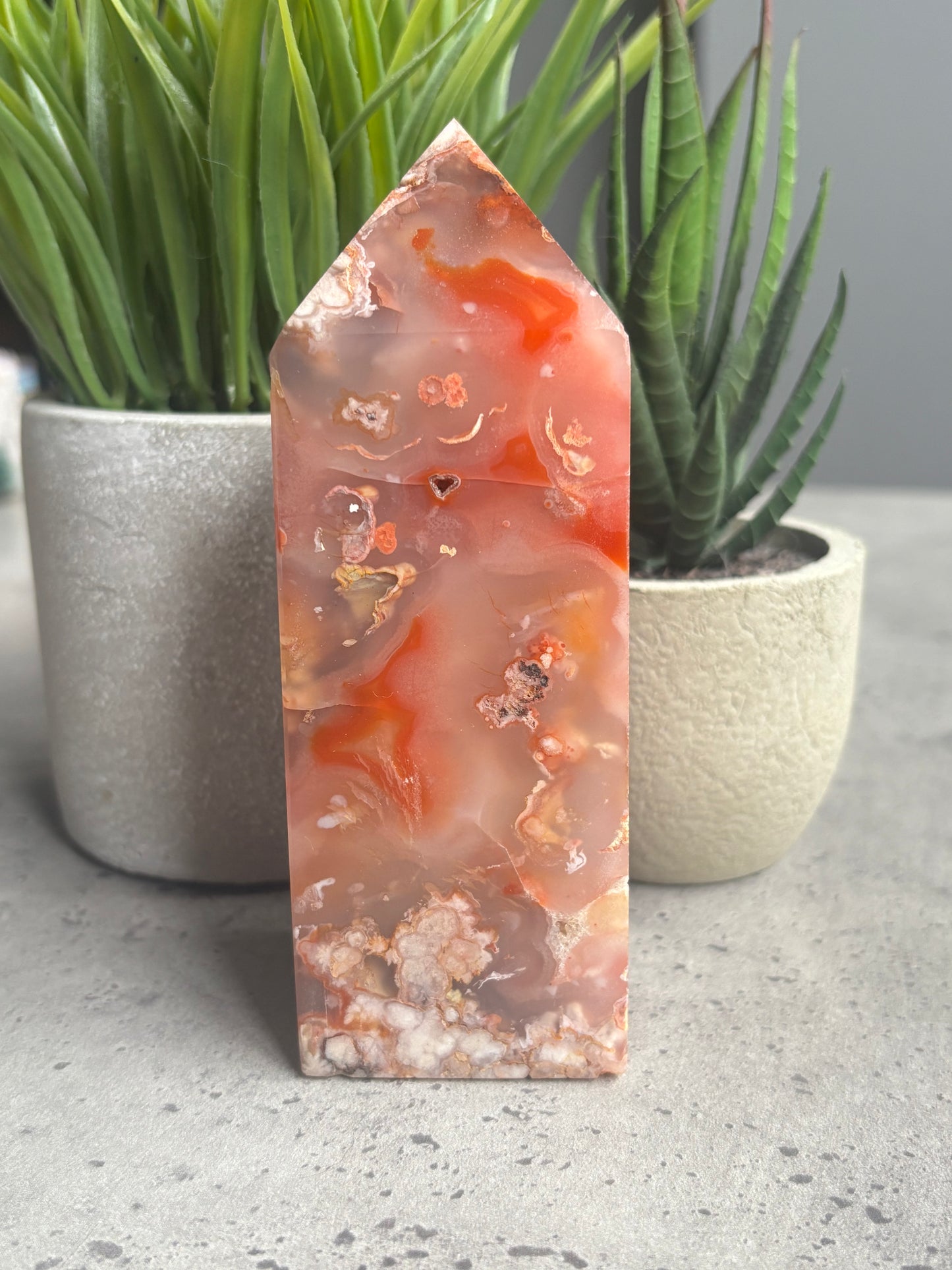 DRUZY CARNELIAN OBELISK Y98