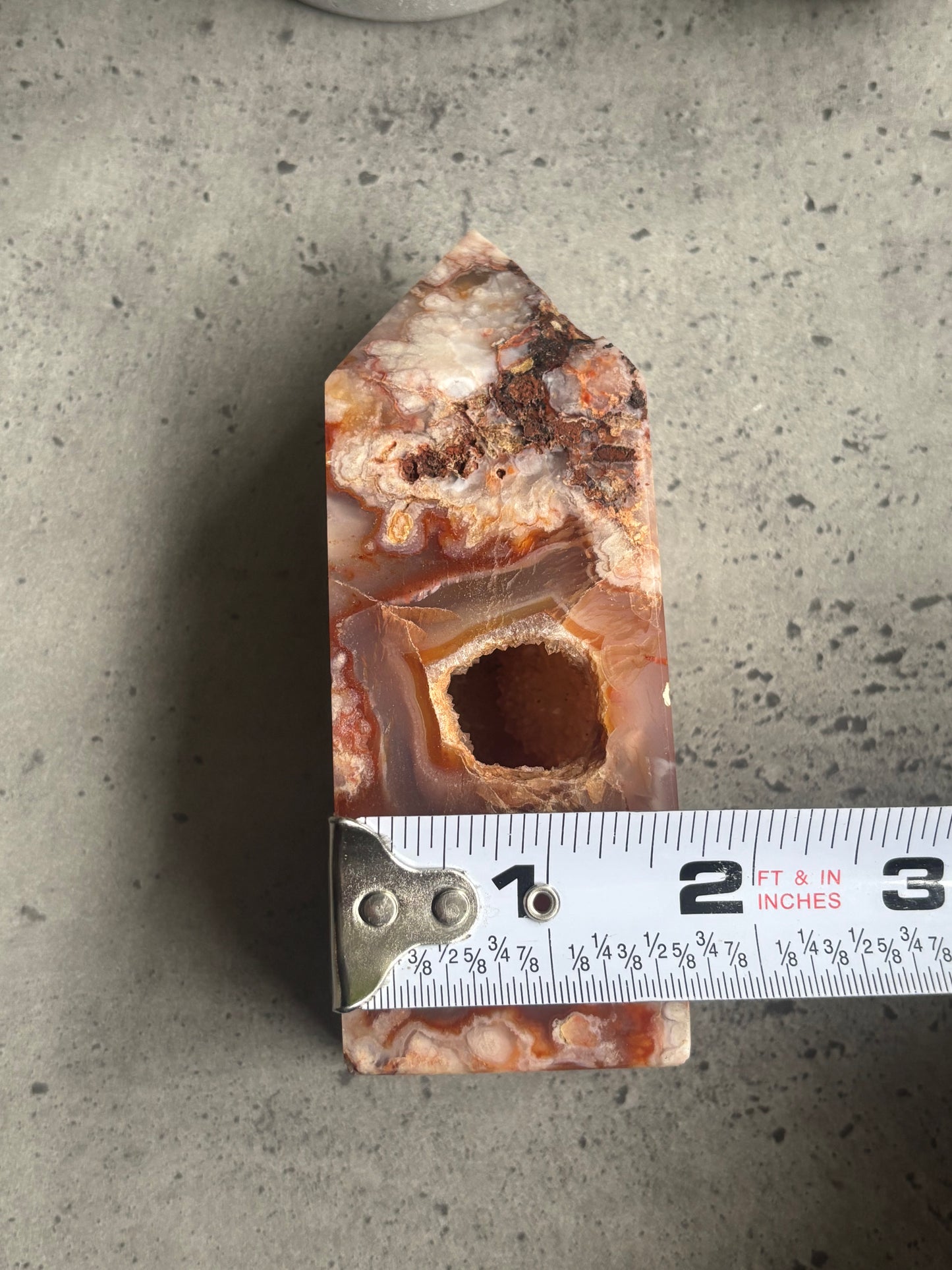 DRUZY CARNELIAN OBELISK Y98