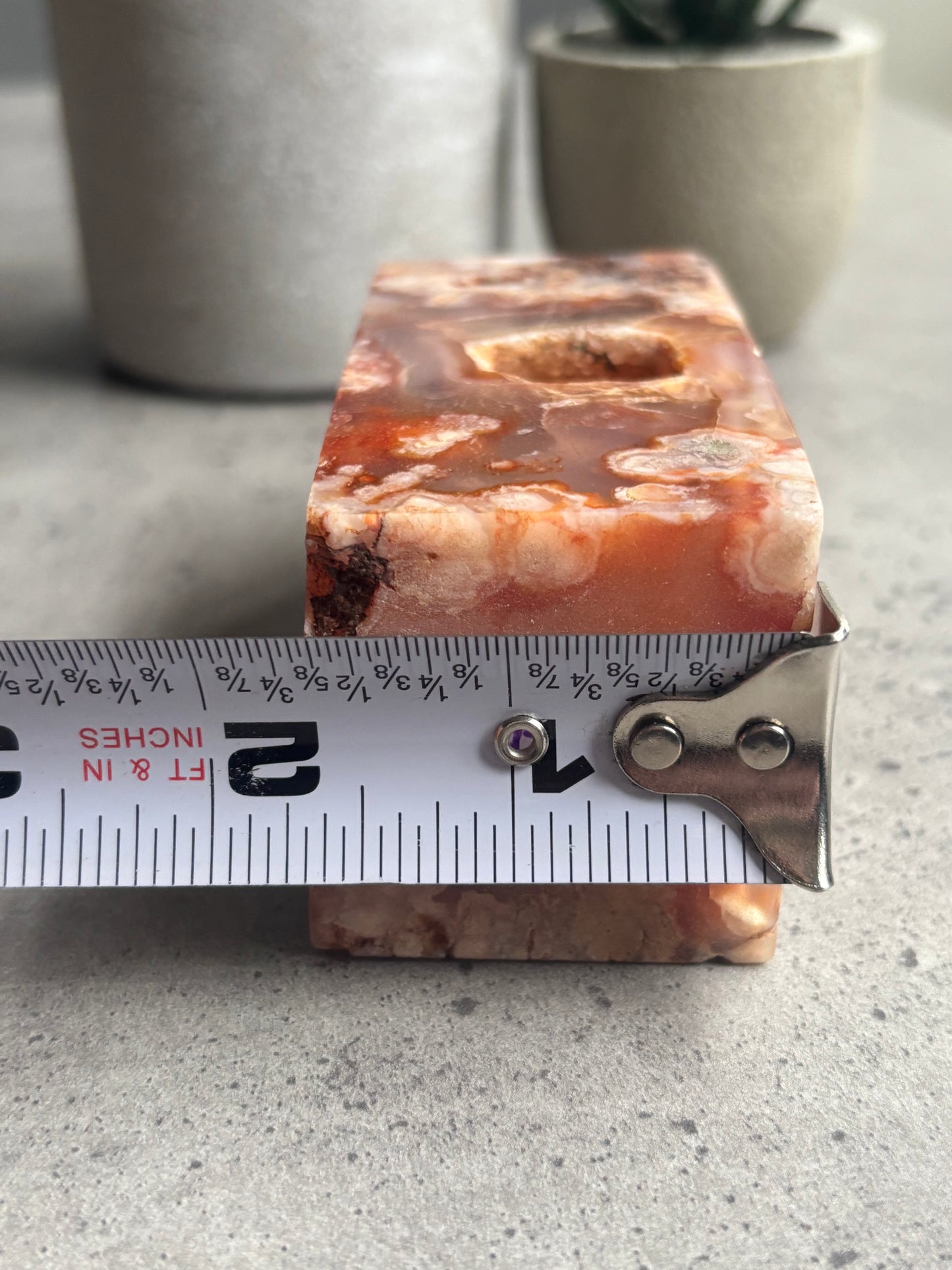 DRUZY CARNELIAN OBELISK Y98