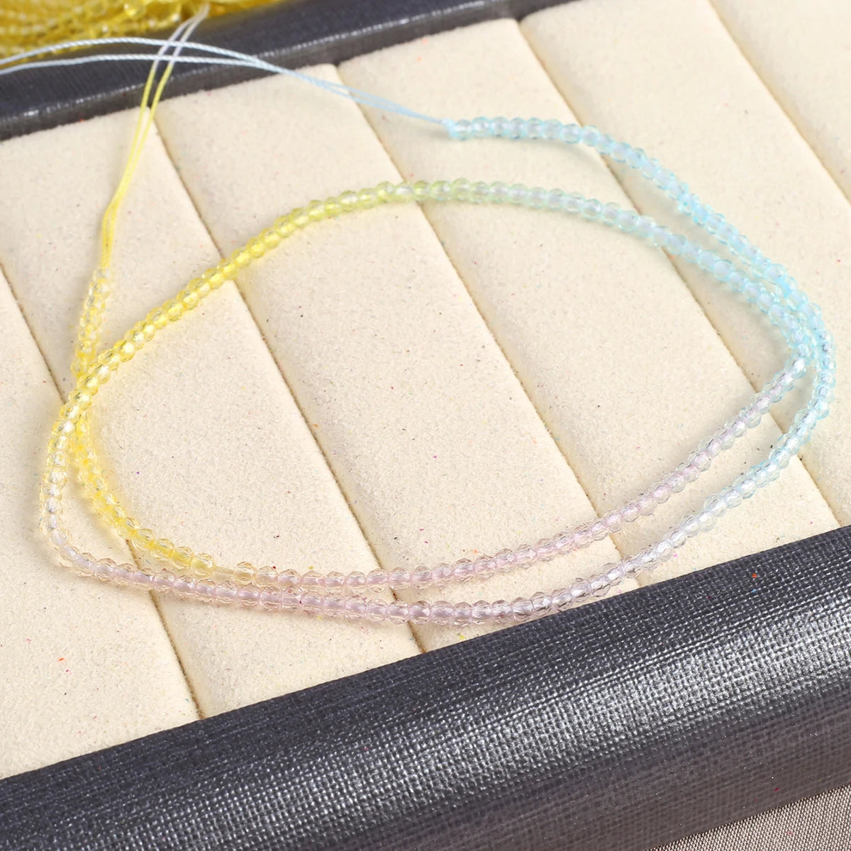 2mm Gradient Natural Stone Bead Strand