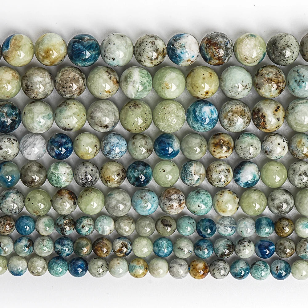 HQ Natural Blue Hackmanite/Sodalite Bead Strand (6/8/10mm)