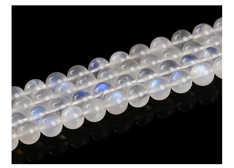 5A Quality Natural Blue Moonstone Beads