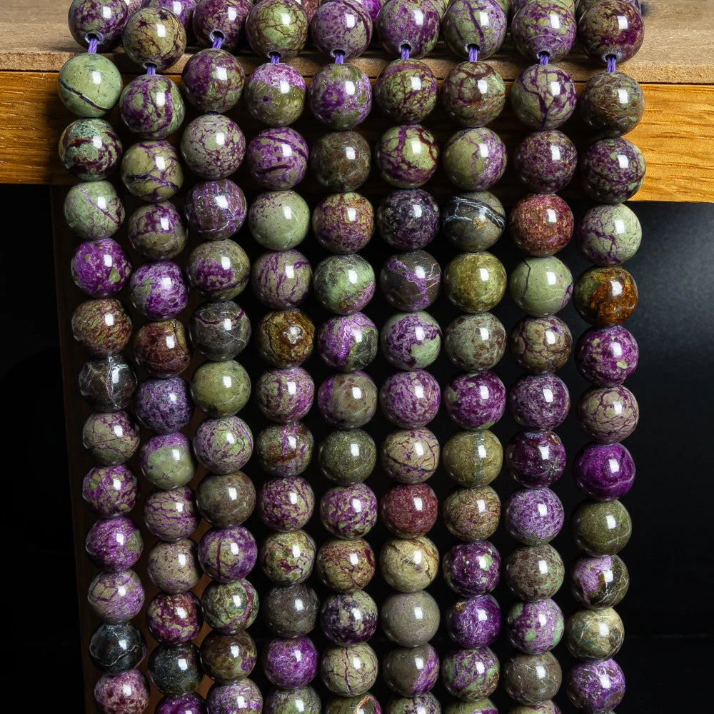 HQ Natural Atlantisite Bead Strand (4/6/8/10mm)