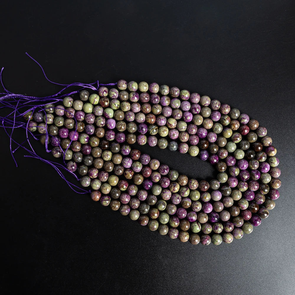 HQ Natural Atlantisite Bead Strand (4/6/8/10mm)