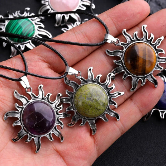 Sun Pendant Necklace
