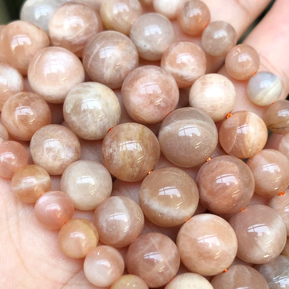 Natural Arusha Sunstone Bead Strand
