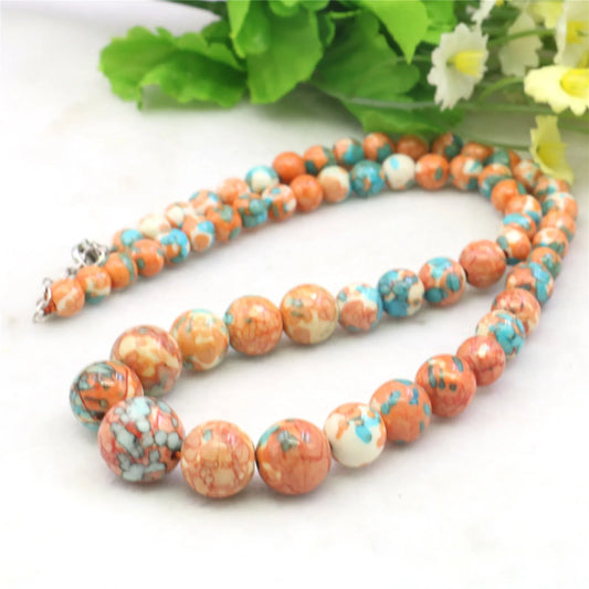 6-14mm Rainflower Bead Strand