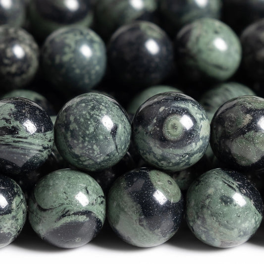 HQ Natural Kambaba Jasper Bead Strand