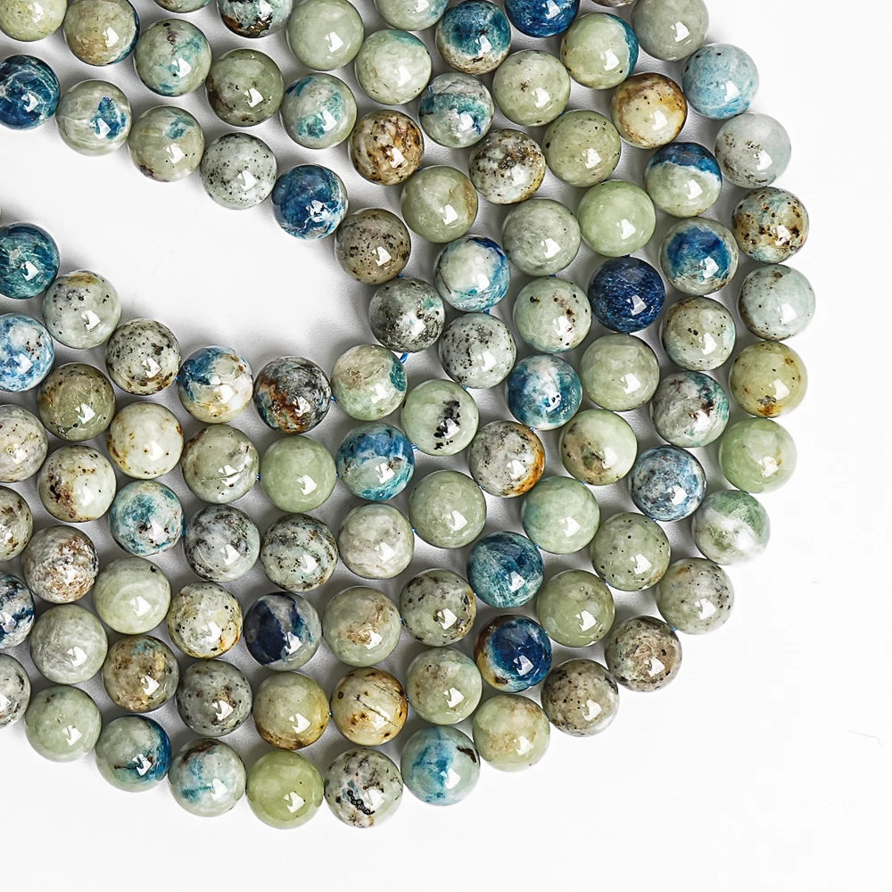 HQ Natural Blue Hackmanite/Sodalite Bead Strand (6/8/10mm)
