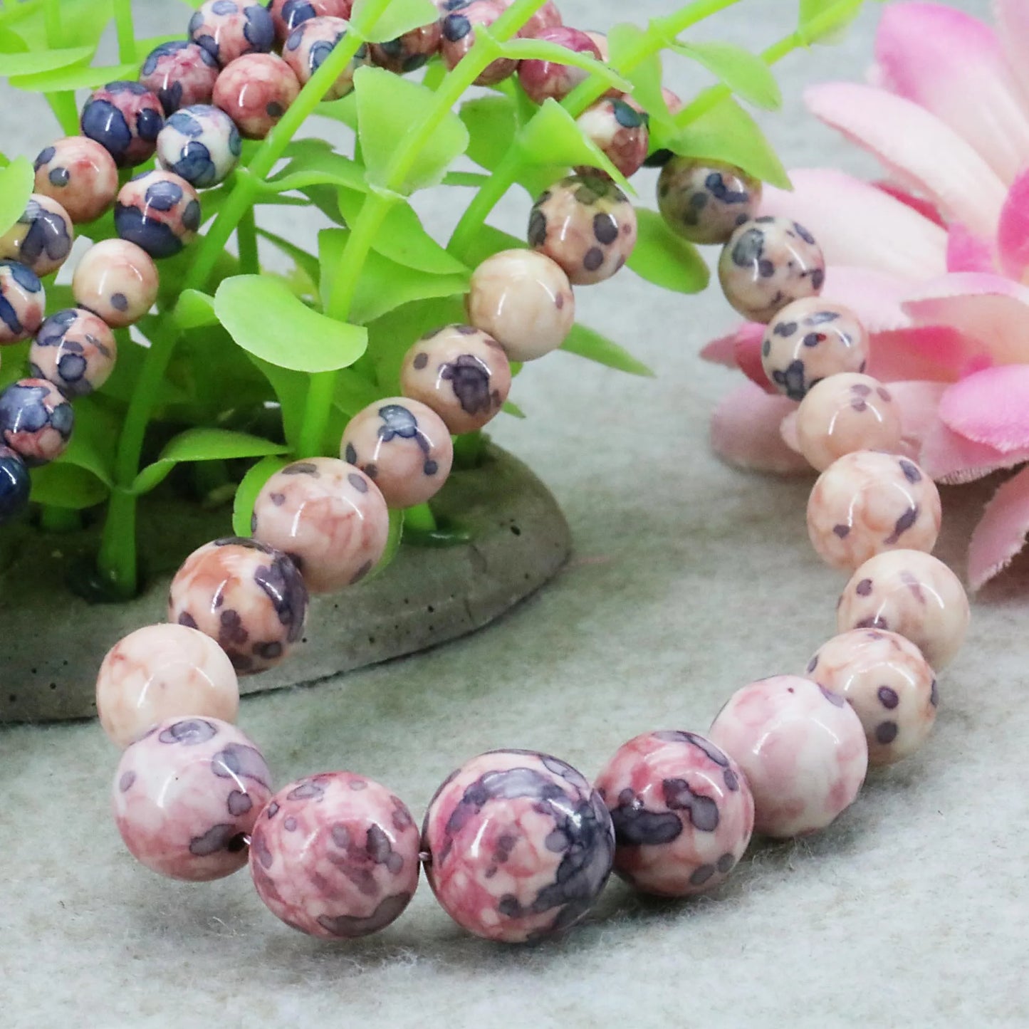 6-14mm Rainflower Bead Strand