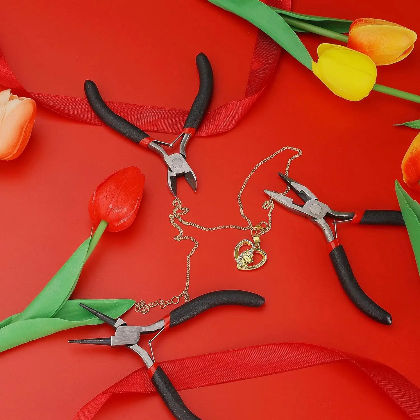 4 Pack Jewelry Pliers Kit