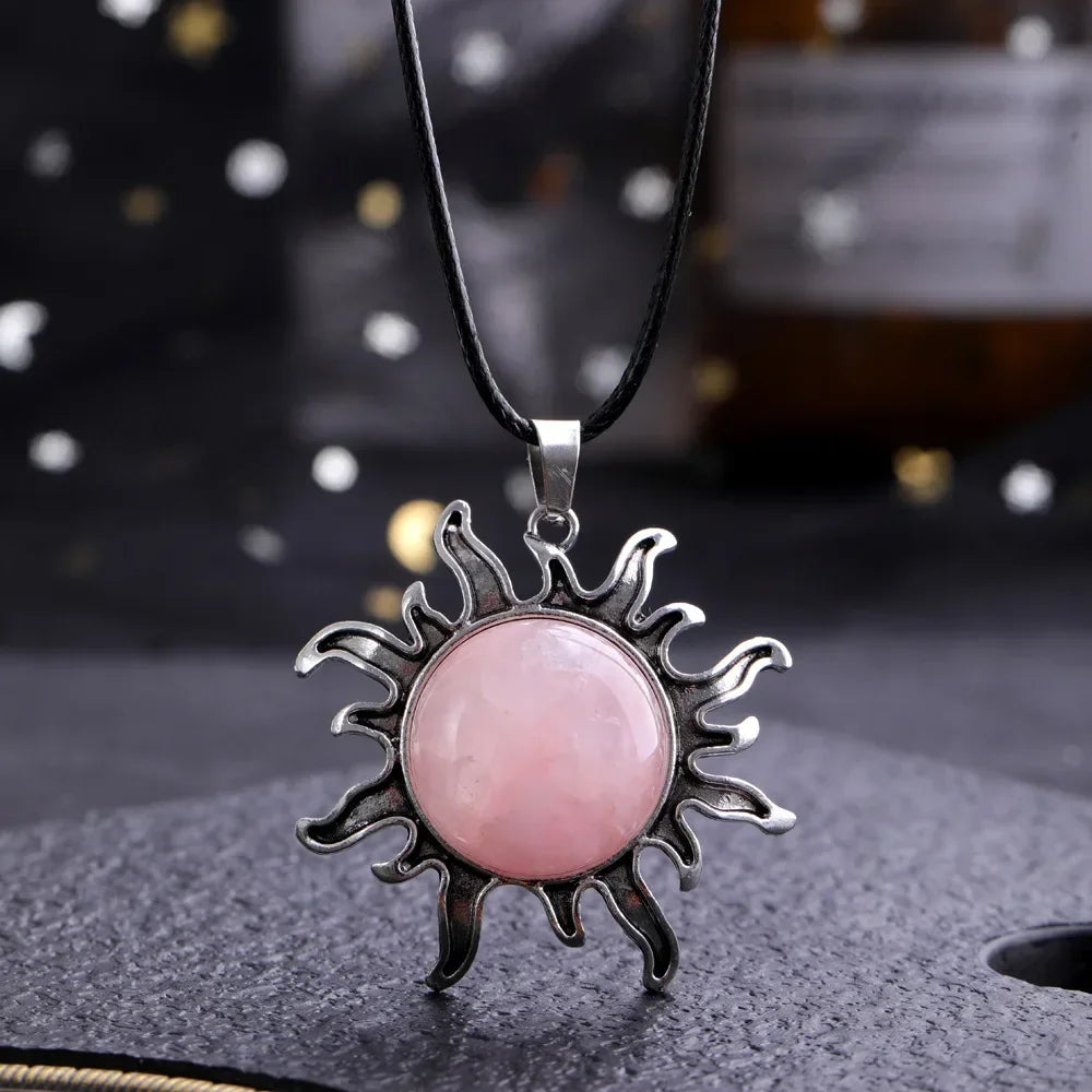 Sun Pendant Necklace