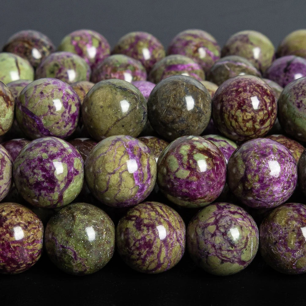 HQ Natural Atlantisite Bead Strand (4/6/8/10mm)