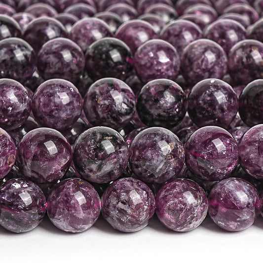 HQ Natural Purple Emerald Bead Strand (8/10mm)