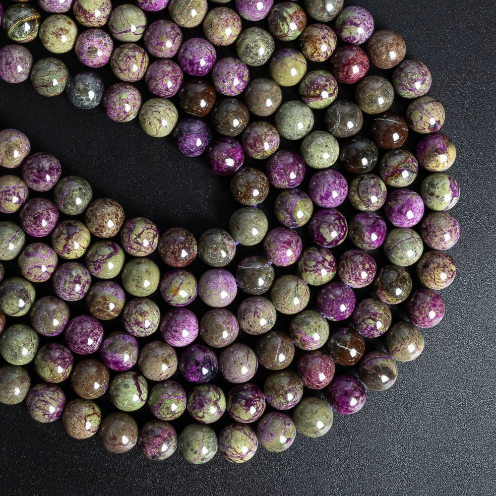 HQ Natural Atlantisite Bead Strand (4/6/8/10mm)