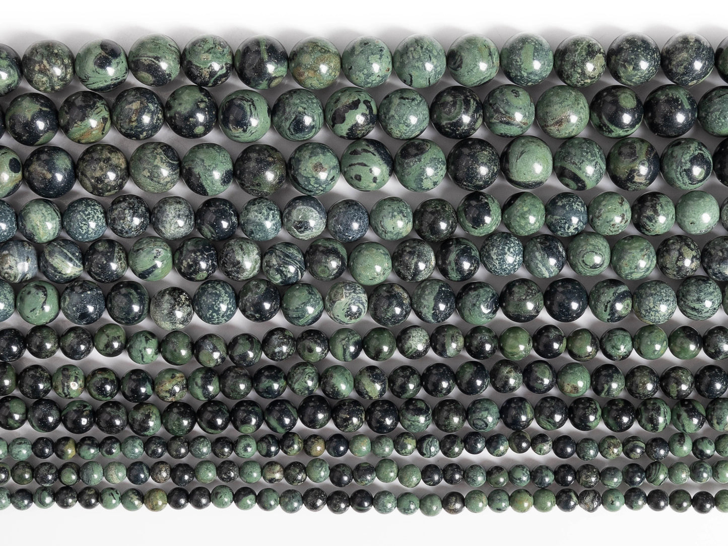 HQ Natural Kambaba Jasper Bead Strand