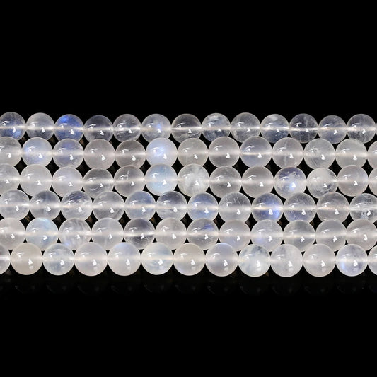 5A Quality Natural Blue Moonstone Beads