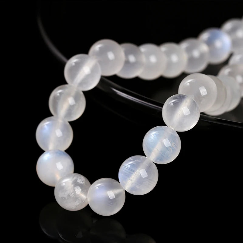 5A Quality Natural Blue Moonstone Beads