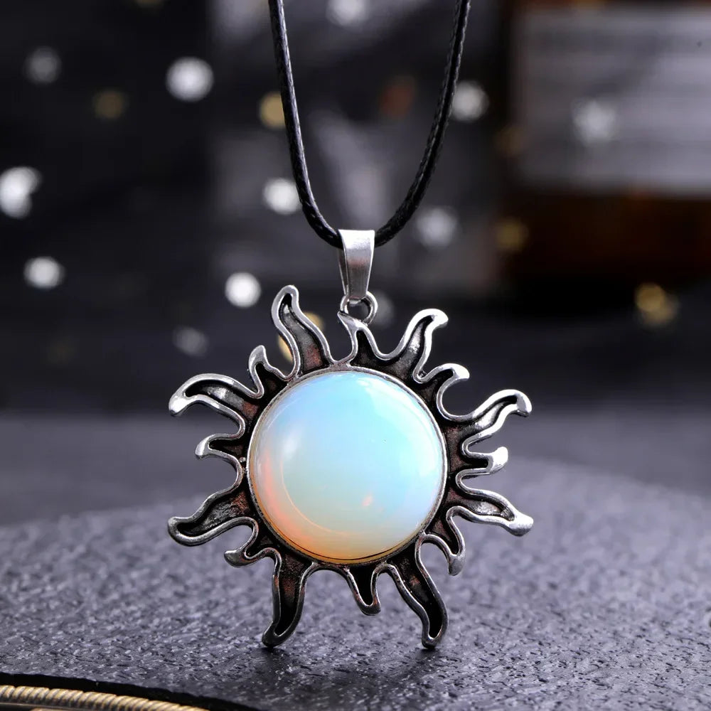 Sun Pendant Necklace