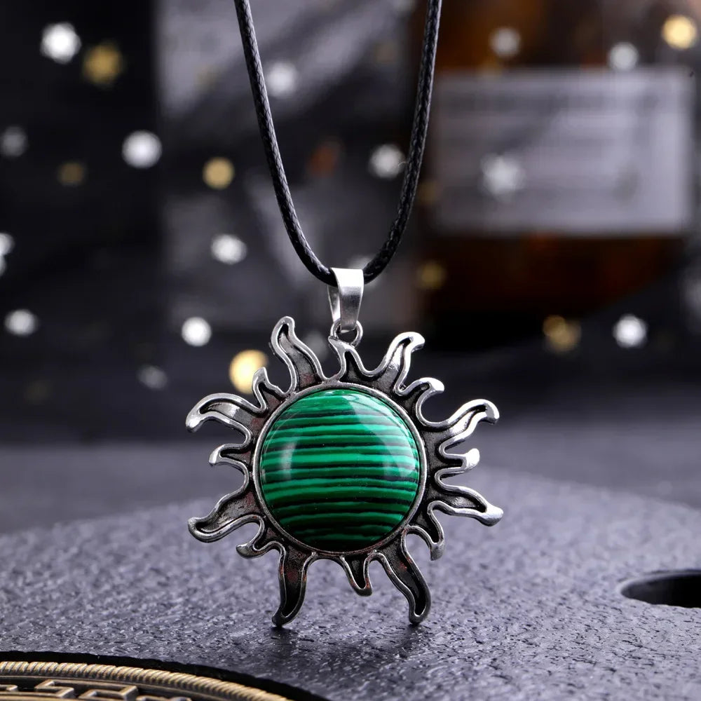 Sun Pendant Necklace