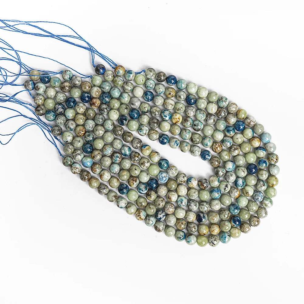 HQ Natural Blue Hackmanite/Sodalite Bead Strand (6/8/10mm)