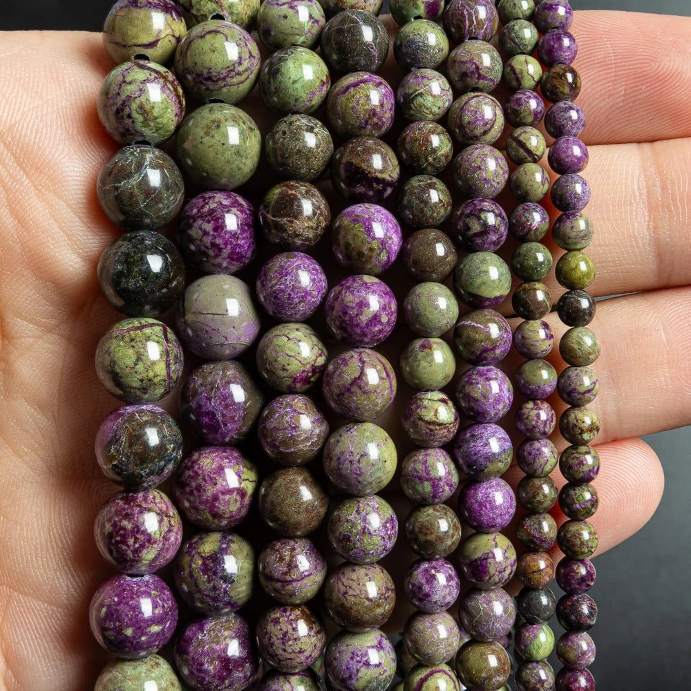 HQ Natural Atlantisite Bead Strand (4/6/8/10mm)