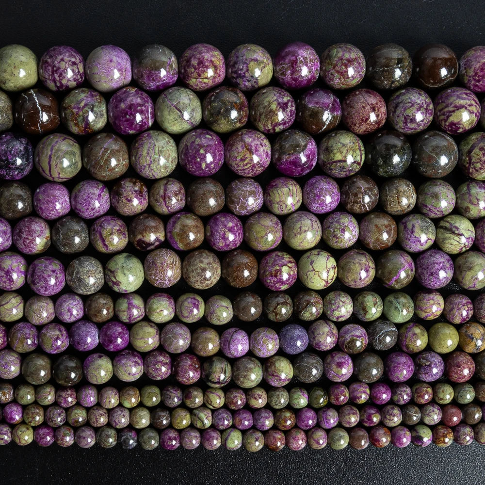 HQ Natural Atlantisite Bead Strand (4/6/8/10mm)